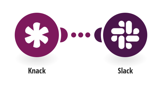 Send Slack messages for new Knack records
