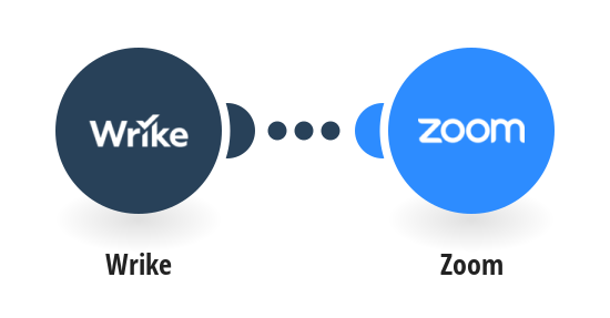 Create Zoom meetings from new Wrike tasks