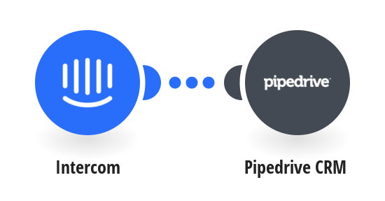 Create Pipedrive deals for new Intercom users