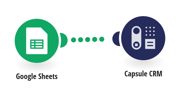 Add people to Capsule CRM from new Google Sheets spreadsheet rows