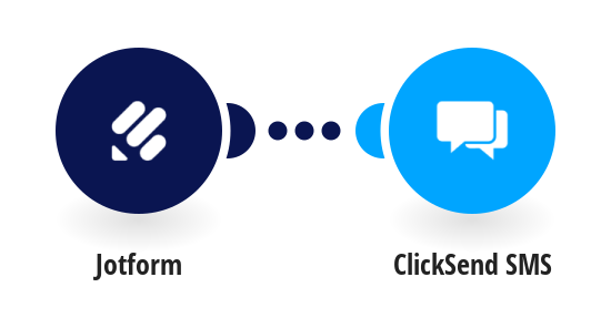 Send ClickSend SMS messages when someone completes your JotForm form