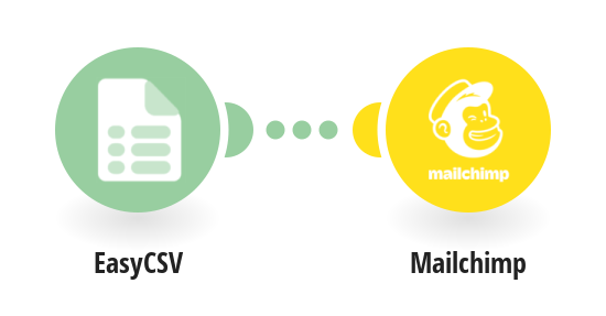 Create MailChimp subscribers from EasyCSV