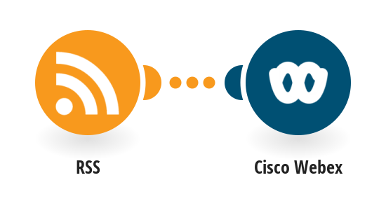 Send a new RSS feed to Cisco Webex