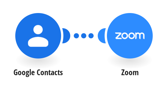Create Zoom meetings when new Google Contacts are created