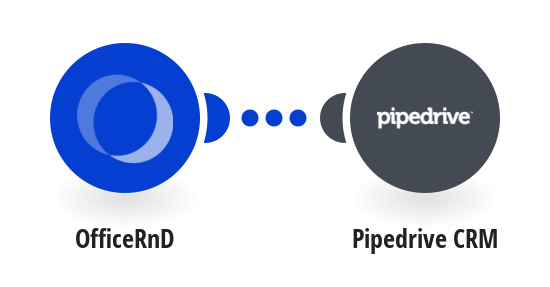Create a Pipedrive CRM deal for new contracts in OfficeRnD