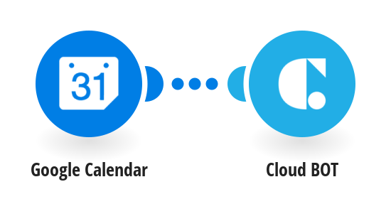 Execute a Cloud BOT bot when a new Google Calendar event is created