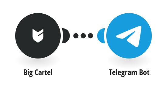 Send a message with new Big Cartel product to Telegram