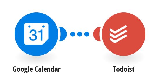 Add New Google Calendar Events To Todoist As Tasks Integromat