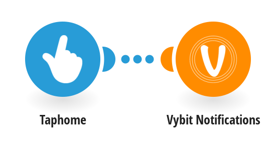 Send a Vybit notification when a Taphome device value has changed