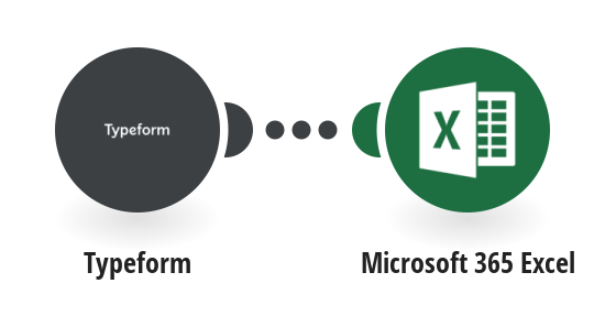 Add a new Typeform form submission to a Microsoft 365 Excel worksheet as a new row