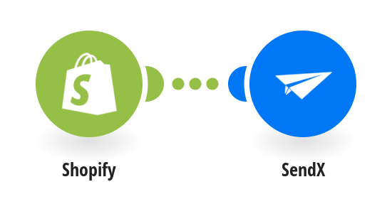 Create a SendX contact from a new Shopify order
