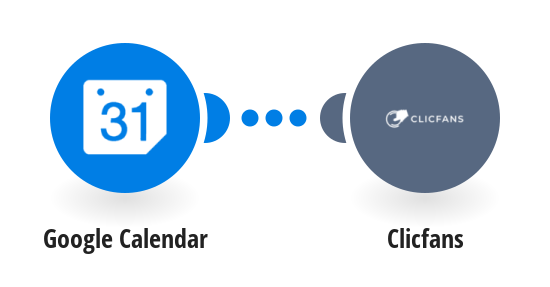 Create Clicfans contact for new event from Google Calendar