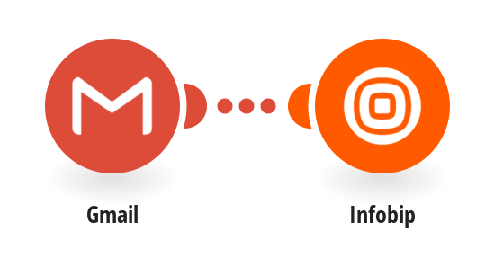 Send SMS messages via Infobip for new emails from Gmail