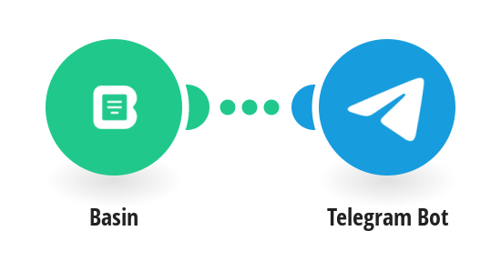 Get Telegram messages for new Basin submissions
