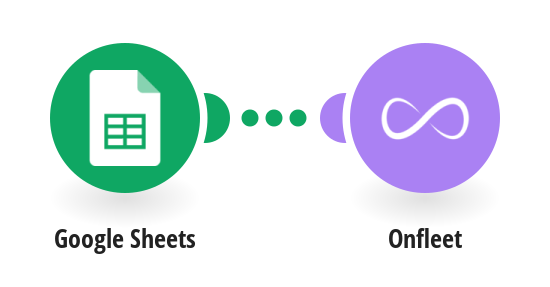 Create tasks in Onfleet from new rows on Google Sheets