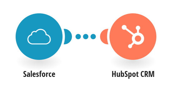 Create or update a HubSpot CRM contact from a new Salesforce lead