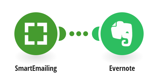 Add new SmartEmailing Contacts to Evernote as notes