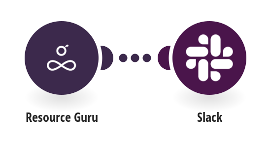 Send a Slack message from a new Resource Guru time-off