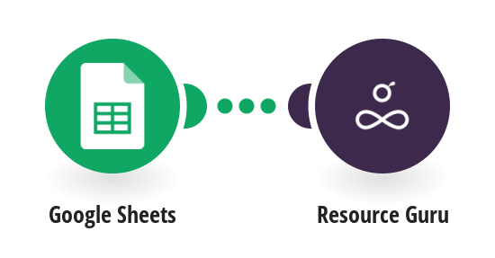 Create a Resource Guru resource (person) from a Google Sheets row