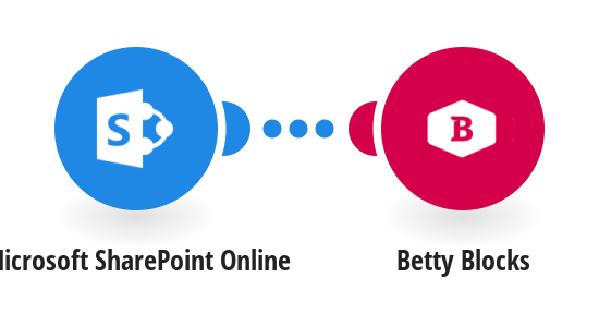 Create new records in Betty Blocks from list items in Microsoft SharePoint Online