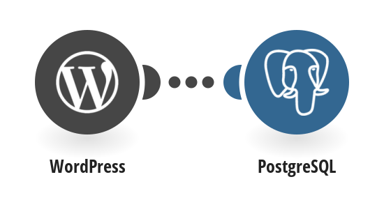 Create a PostgreSQL table row from a WordPress media item