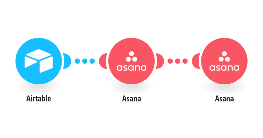 Delete a task on Asana when a record appears in a view on Airtable