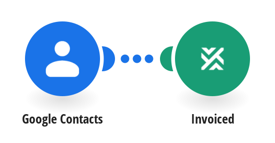 Add new Google Contacts contacts to Invoiced as clients