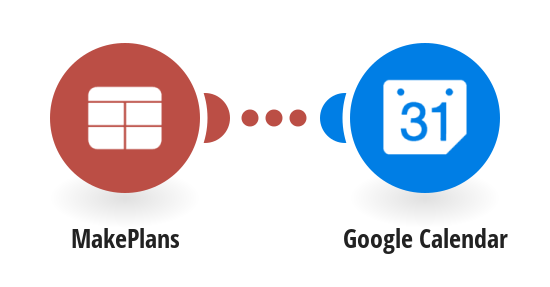 Add new MakePlans bookings to your Google Calendar