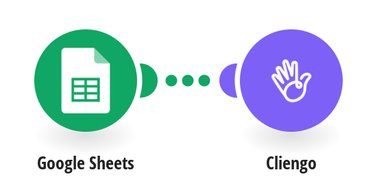 Add Cliengo contacts from new Google Sheets rows