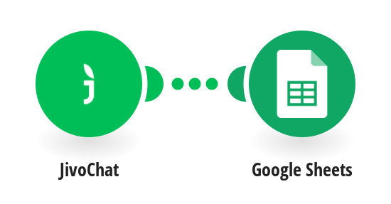 Add a row in Google Sheets when a chat is finished in JivoChat