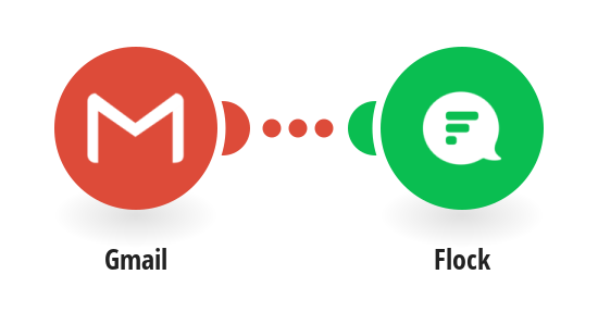 Send Flock messages for new Gmail emails