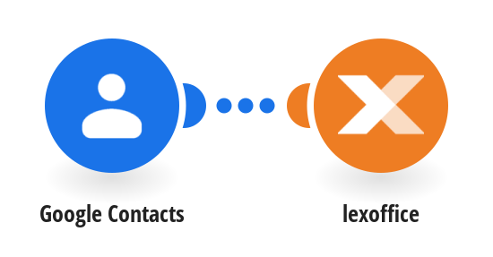 Add new Google Contacts as new contacts to Lexoffice