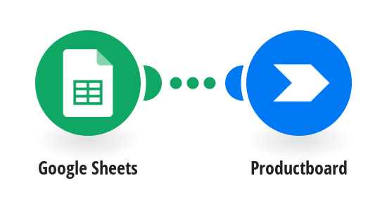 Create new notes in Productboard from new rows in a Google Sheets spreadsheet