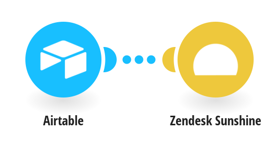 Create Zendesk Sunshine profiles from new Airtable records.