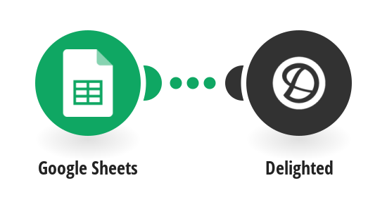 Send Delighted surveys from new rows in Google Sheets spreadsheet