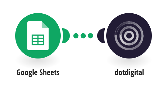 Create new contacts in dotdigital from new rows in a Google Sheets spreadsheet