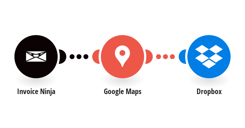 Locate Invoice Ninja new customers with Google Maps
