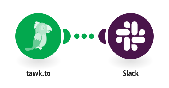Send Slack messages for new chat starts in tawk.to