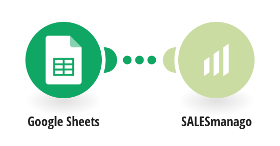Add SALESmanago contacts from new Google Sheets rows