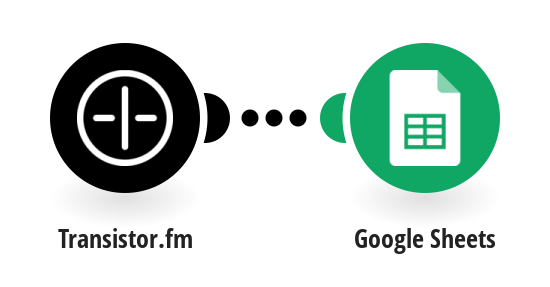Add a new row to a Google Sheets spreadsheet from a new Transistor.fm subscriber