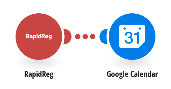 Create Google Calendar events from new RapidReg registrations