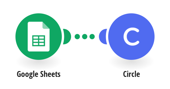Invite new members to a Circle community from new rows in a Google Sheets spreadsheet
