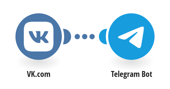 Send new Telegram messages from new VK.com posts