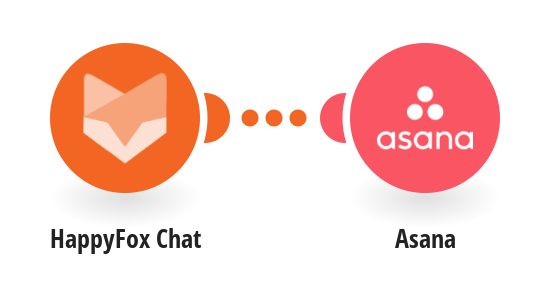 Create new Asana tasks from missed chats in HappyFox Chat