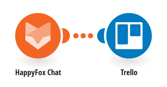 Create Trello cards from new offline messages in HappyFox Chat