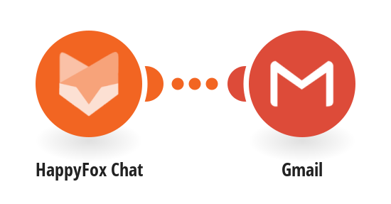 Send Gmail emails from new missed chats in HappyFox Chat