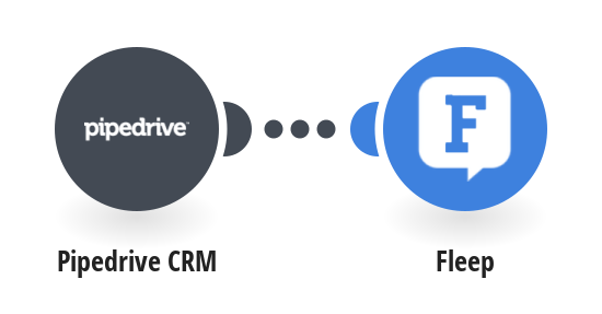 Create Fleep messages for new deal events in Pipedrive CRM