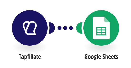 Add Google Sheets rows for new affiliates added to programs in Tapfiliate