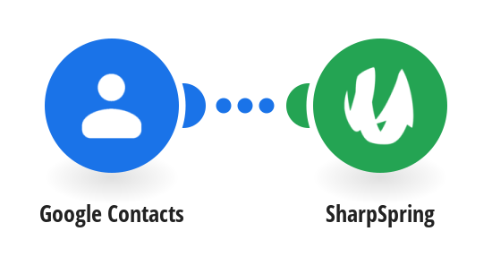 Create Lead in SharpSpring from new Google Contacts