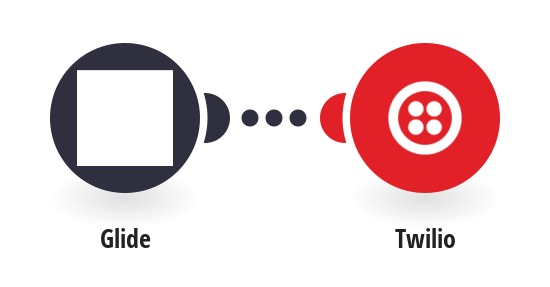 Send a new Twilio SMS from a new action in Glide